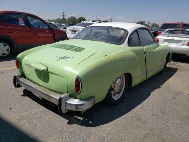 1422591587 - 1972 VOLKSWAGEN KARMANNGHI GREEN photo 4