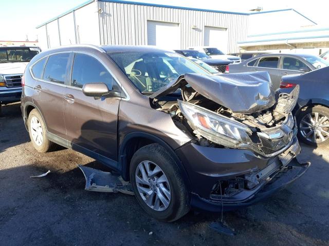 2HKRM3H73FH557138 - 2015 HONDA CR-V EXL GRAY photo 1