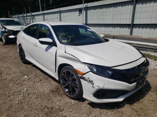 2HGFC2F84MH509666 - 2021 HONDA CIVIC SPOR WHITE photo 1