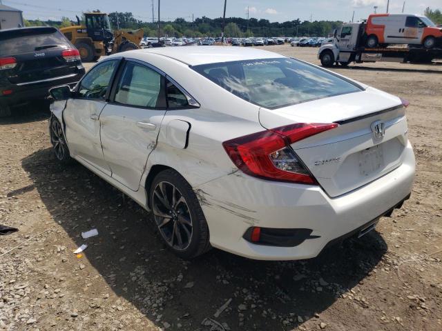 2HGFC2F84MH509666 - 2021 HONDA CIVIC SPOR WHITE photo 3