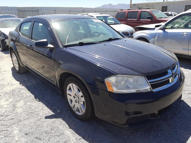 1B3BD4FB1BN540610 - 2011 DODGE AVENGER EX BLUE photo 1