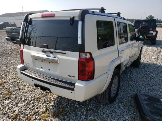 1J4RG5GT7AC148558 - 2010 JEEP COMMANDER 白色 照片 4