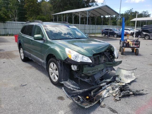 4S4BRELC1C2269551 - 2012 SUBARU OUTBACK 3. GREEN photo 1