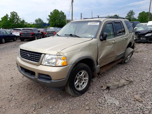 1FMZU73E62UA90497 - 2002 FORD EXPLORER GOLD photo 2