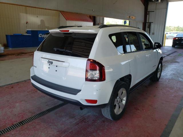 1C4NJDBB7GD724344 - 2016 JEEP COMPASS SP WHITE photo 4