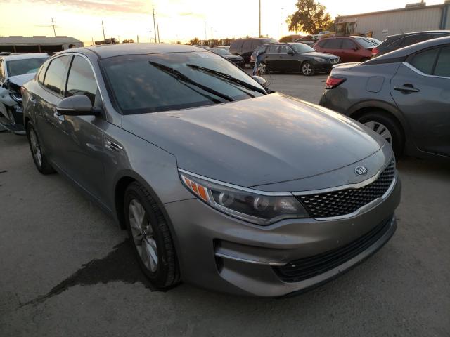 5XXGU4L37HG124759 - 2017 KIA OPTIMA EX SILVER photo 1