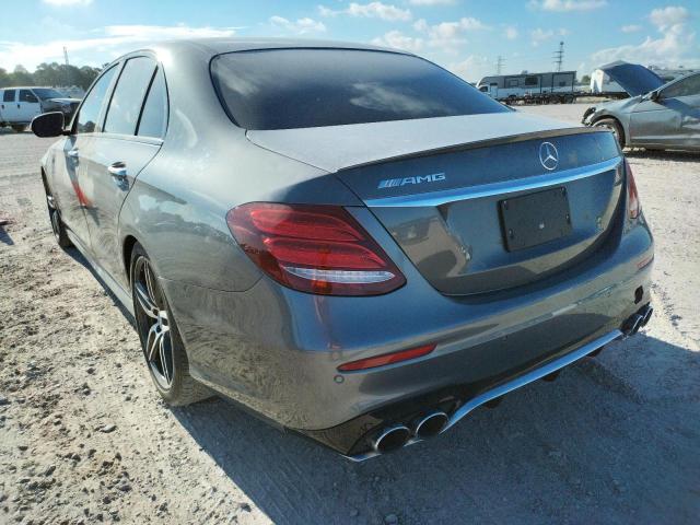 WDDZF6BB2KA489589 - 2019 MERCEDES-BENZ E AMG 53 4 GRAY photo 3