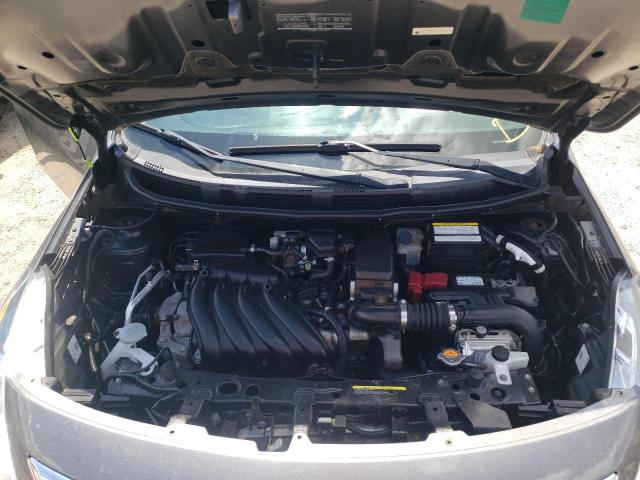 3N1CN7AP0GL848379 - 2016 NISSAN VERSA S GRAY photo 7