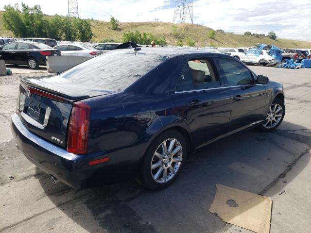 1G6DC67A850204730 - 2005 CADILLAC STS BLUE photo 4