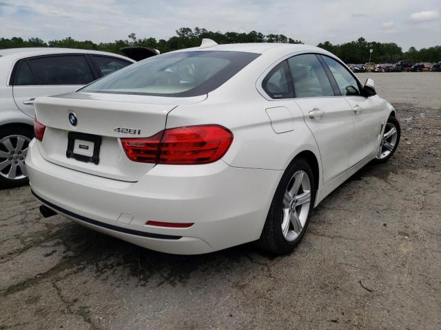 WBA4A9C59GG695782 - 2016 BMW 428 I GRAN WHITE photo 4