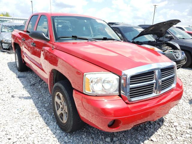 1D7HW48K97S253918 - 2007 DODGE DAKOTA QUA RED photo 1