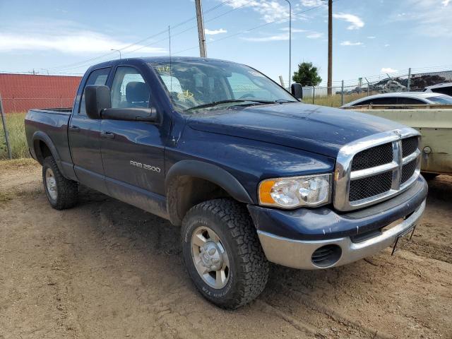 3D7KS28C85G752373 - 2005 DODGE RAM 2500 S BLUE photo 1