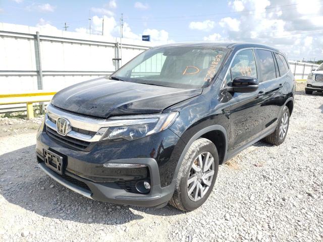 5FNYF6H57LB054910 - 2020 HONDA PILOT EXL BLACK photo 2