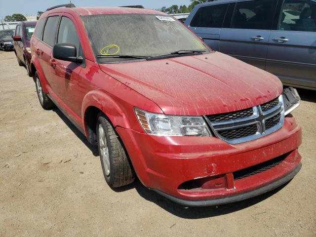 3C4PDCAB3GT187204 - 2016 DODGE JOURNEY RED photo 1