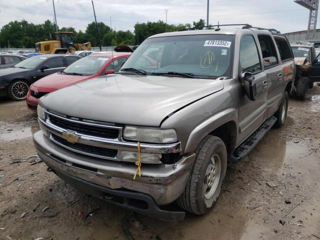 1GNFK16T13J258481 - 2003 CHEVROLET SUBURBAN K TAN photo 2