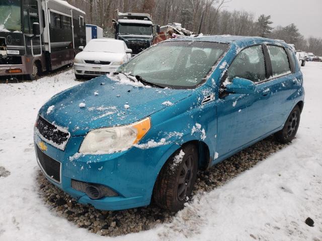 KL1TD66E49B389399 - 2009 CHEVROLET AVEO LS 蓝色 照片 2