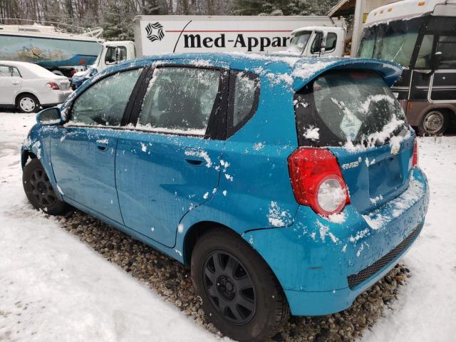 KL1TD66E49B389399 - 2009 CHEVROLET AVEO LS 蓝色 照片 3