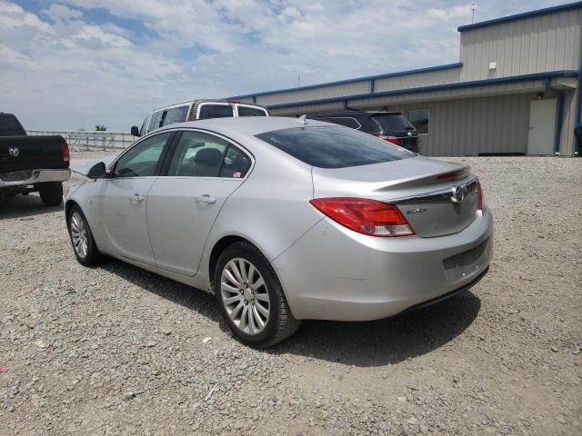 W04GP5EC4B1010029 - 2011 BUICK REGAL CXL SILVER photo 3