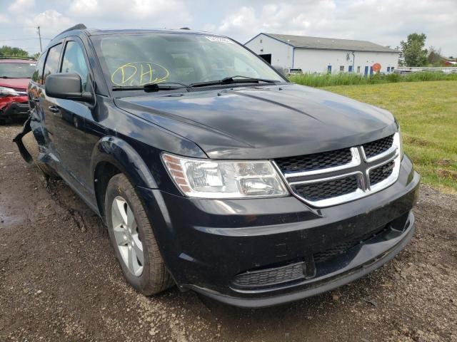 3C4PDCAB6DT541843 - 2013 DODGE JOURNEY BLACK photo 1