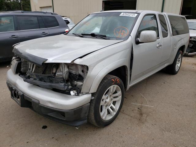 1GCESCF94B8138975 - 2011 CHEVROLET COLORADO L SILVER photo 2