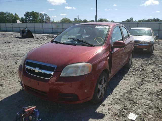 KL1TG566X7B111050 - 2007 CHEVROLET AVEO LT  photo 2