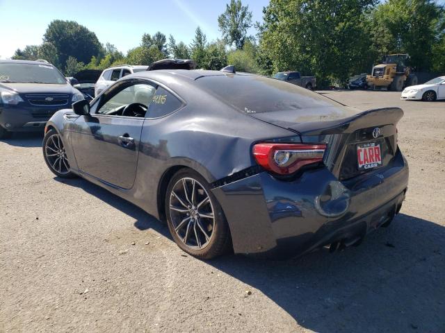 JF1ZNAA13H9702820 - 2017 TOYOTA 86 BASE GRAY photo 3