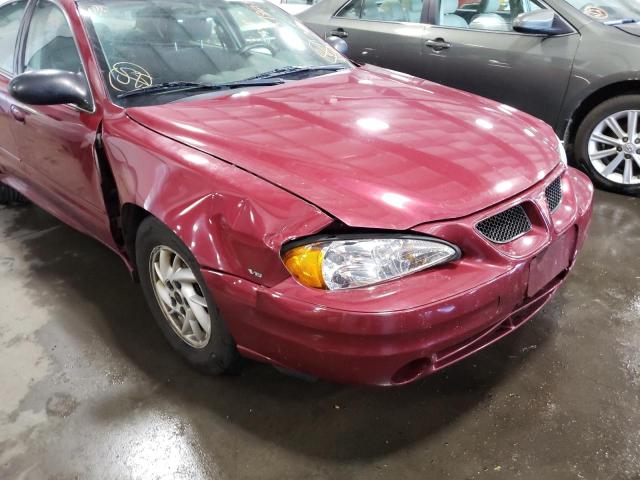 1G2NE52E55M163342 - 2005 PONTIAC GRAND AM SE  photo 9