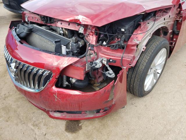 2G4GK5EX8F9172122 - 2015 BUICK REGAL 勃艮第红 照片 9