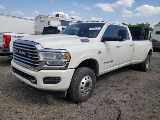 3C63RRKL1LG210399 - 2020 RAM 3500 LONGH WHITE photo 2