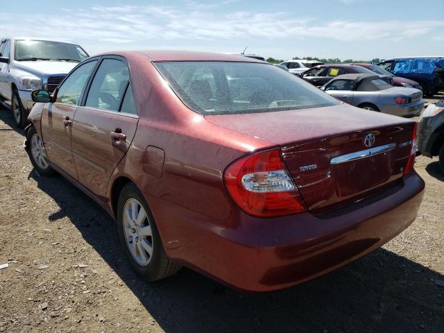 4T1BF30KX3U040122 - 2003 TOYOTA CAMRY LE RED photo 3