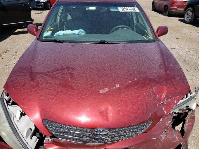 4T1BF30KX3U040122 - 2003 TOYOTA CAMRY LE RED photo 7