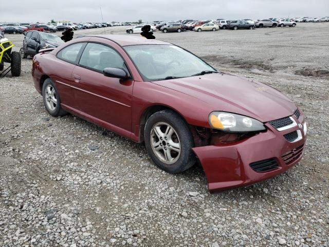 4B3AG42G74E102745 - 2004 DODGE STRATUS SX MAROON photo 1