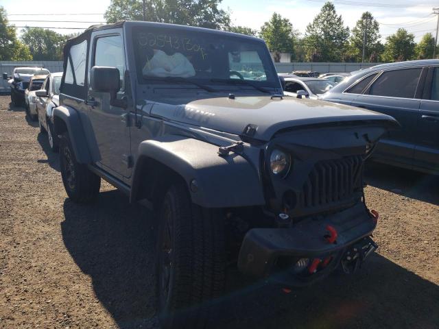 1C4AJWAG2FL700092 - 2015 JEEP WRANGLER S GRAY photo 1