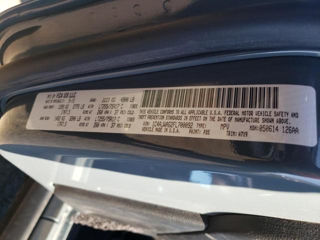 1C4AJWAG2FL700092 - 2015 JEEP WRANGLER S GRAY photo 10