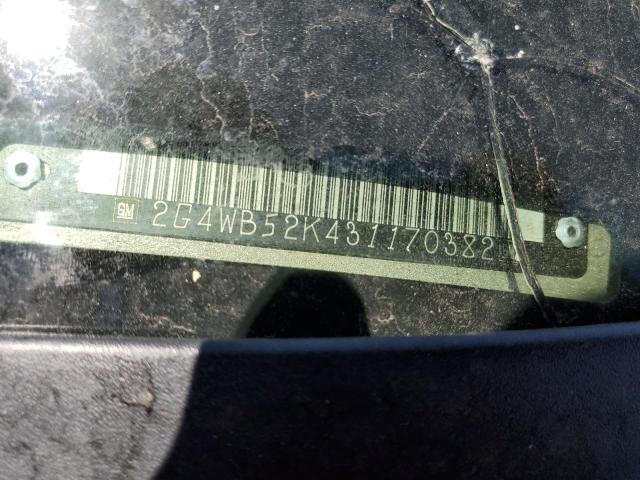 2G4WB52K431170382 - 2003 BUICK REGAL LS 金色 照片 10