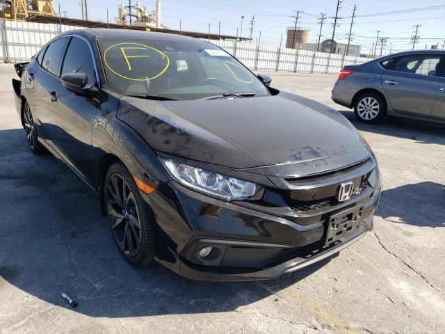 2HGFC2F83KH556099 - 2019 HONDA CIVIC SPOR BLACK photo 1