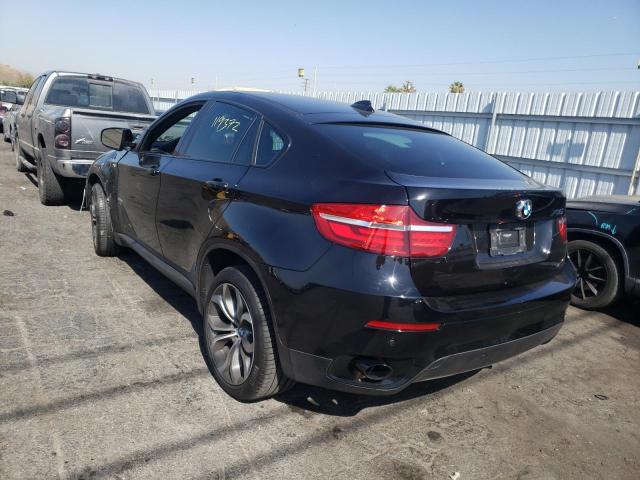 5UXFG2C57E0K41844 - 2014 BMW X6 XDRIVE3 BLACK photo 3