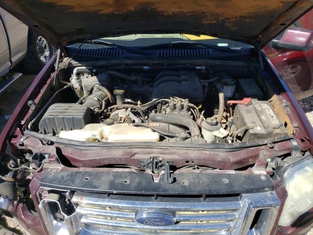 1FMEU74E76UB50256 - 2006 FORD EXPLORER E MAROON photo 7