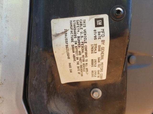 1G8AJ55F86Z115648 - 2006 SATURN ION LEVEL Boz foto 10