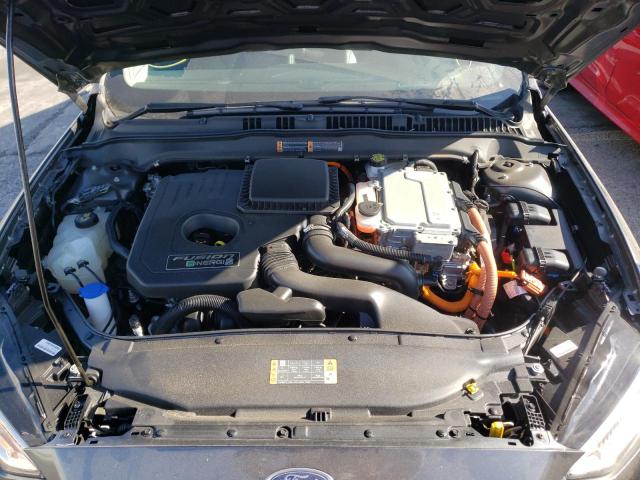 3FA6P0SU5KR200824 - 2019 FORD FUSION TIT GRAY photo 7