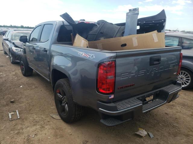 1GCGTCEN7N1128569 - 2022 CHEVROLET COLORADO L GRAY photo 3