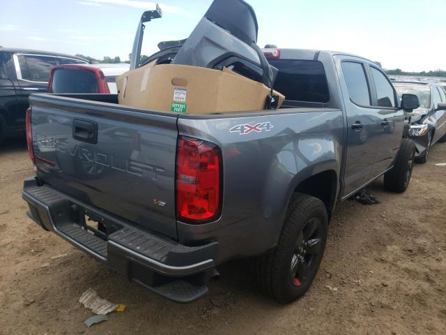 1GCGTCEN7N1128569 - 2022 CHEVROLET COLORADO L GRAY photo 4