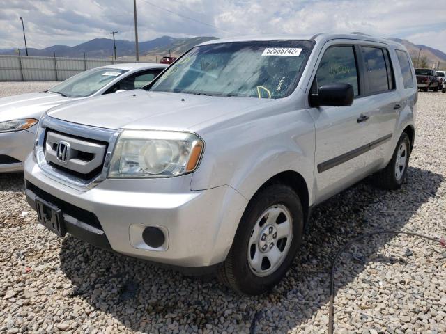 5FNYF4H28AB020109 - 2010 HONDA PILOT SILVER photo 2