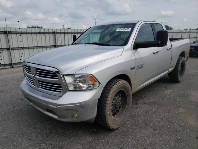 1C6RR7GT3GS245337 - 2016 RAM 1500 SLT SILVER photo 2