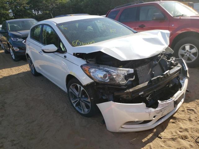 KNAFX5A88G5626509 - 2016 KIA FORTE EX WHITE photo 1