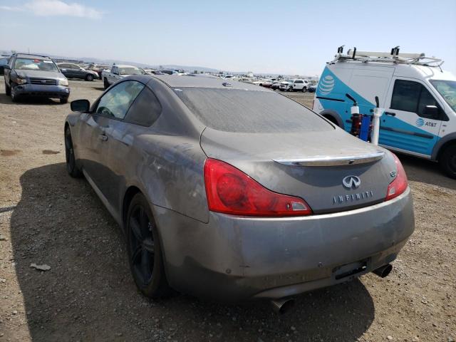 JN1CV6EK6CM422513 - 2012 INFINITI G37 BASE GRAY photo 3