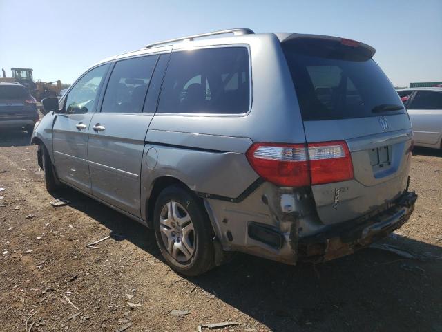 5FNRL38747B109655 - 2007 HONDA ODYSSEY EX SILVER photo 3