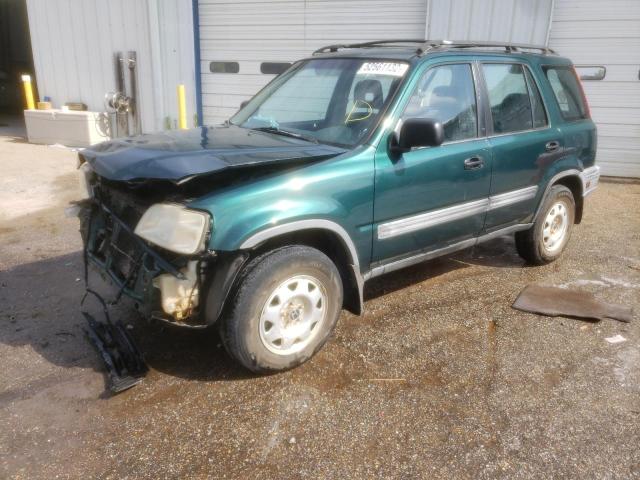 JHLRD2842XC015108 - 1999 HONDA CR-V LX GREEN photo 2