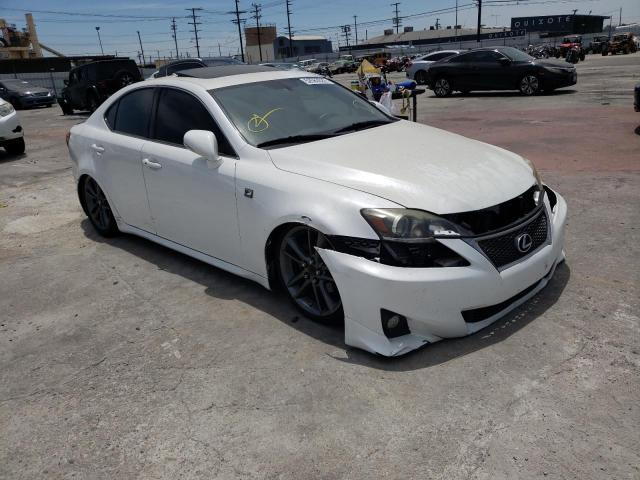 JTHBF5C25B5153026 - 2011 LEXUS IS 250 WHITE photo 1