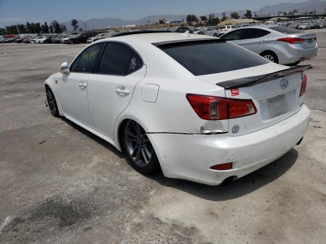 JTHBF5C25B5153026 - 2011 LEXUS IS 250 WHITE photo 3